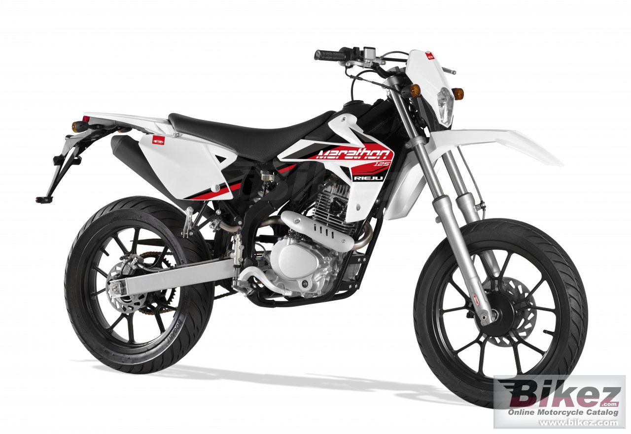 Big Rieju marathon supermotard 125 picture and wallpaper from Bikez.com